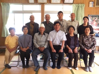 清川町近郷のいきいきサロン 90歳の誕生会