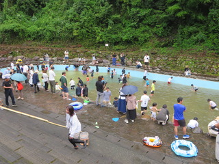 河川プール①