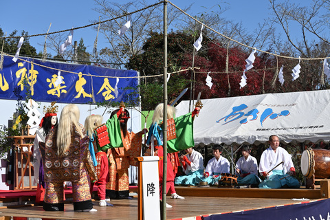 朝地神楽祭風景01 朝地神楽祭風景01