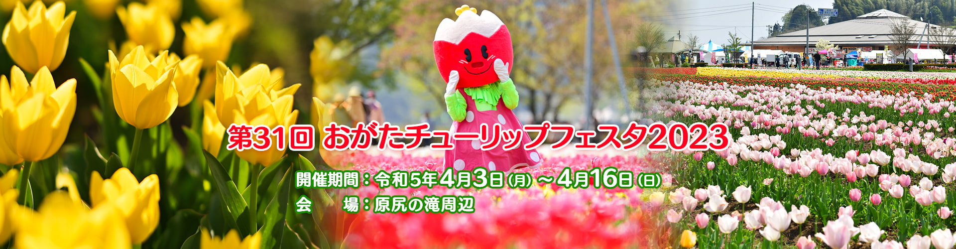 第32回おがたチューリップフェスタ2023