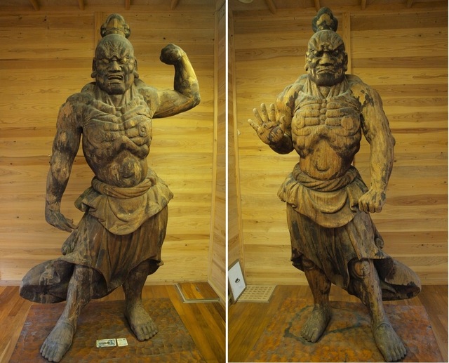 神角寺金剛力士 神角寺金剛力士