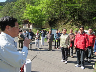 第60回傾山の山開き安全祈願祭