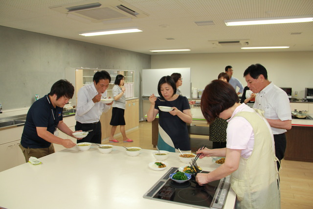 カレーグランプリの試食会