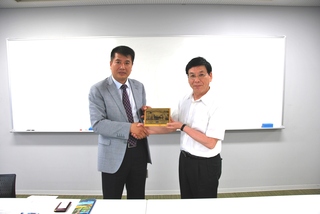 中国吉林省「新農村開発・一村一品」研修 表敬訪問来庁 中国吉林省「新農村開発・一村一品」研修 表敬訪問来庁