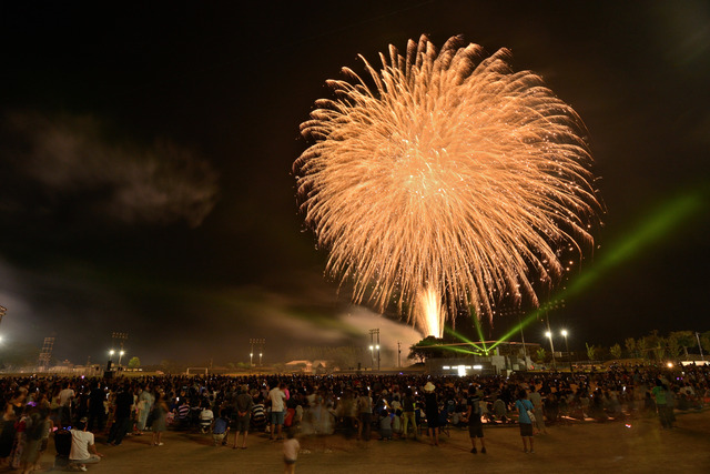 平成28年度第43回 豊後大野市三重町納涼花火大会