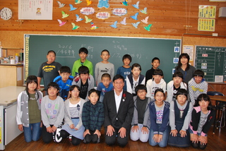 ふれあいミーティングin朝地小学校 ふれあいミーティングin朝地小学校