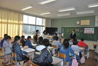 ふれあいミーティングin千歳小学校