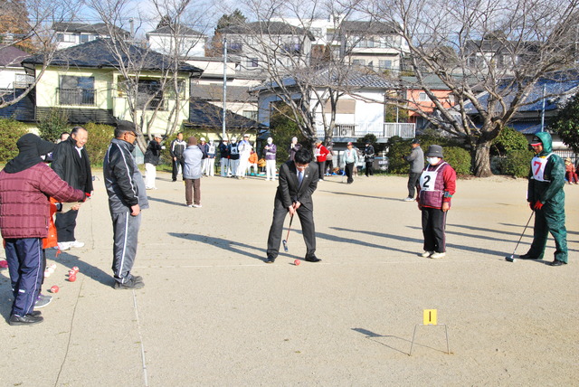 大分県光明寮ひかりの里親善ゲートボール大会