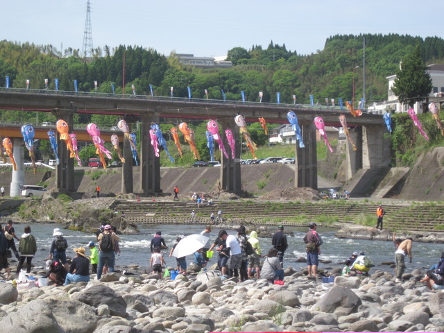 5月5日 第75回犬飼名物どんこ釣り大会 豊後大野市