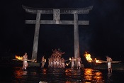 緒方三社川越し祭り