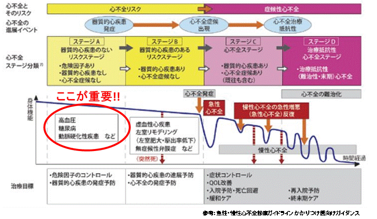 心不全経過