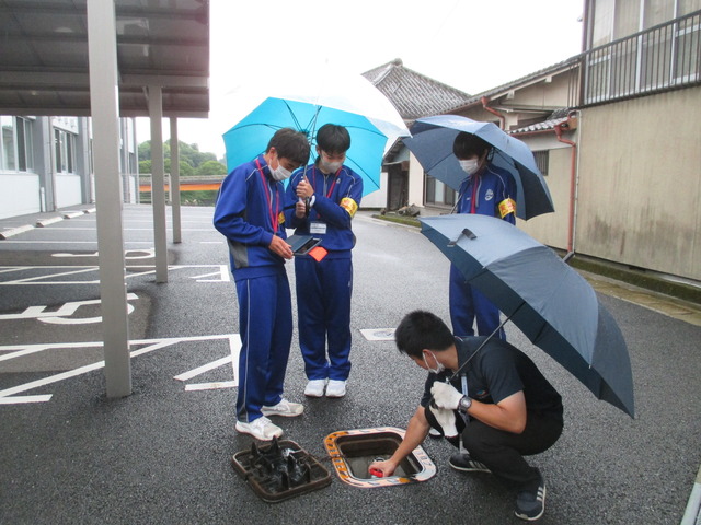 犬飼中学校職業体験 5