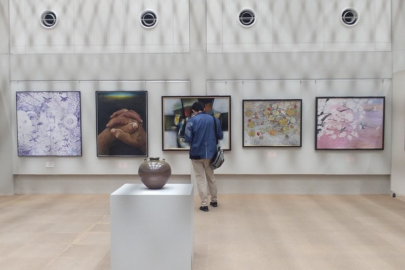 第59回大分県美術展(日洋彫工)巡回展 会場写真2 第59回大分県美術展(日洋彫工)巡回展 会場写真2