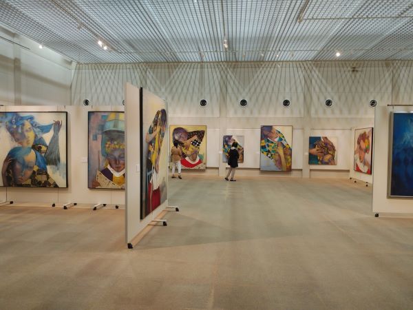 牧ひろ子展(会場写真2)