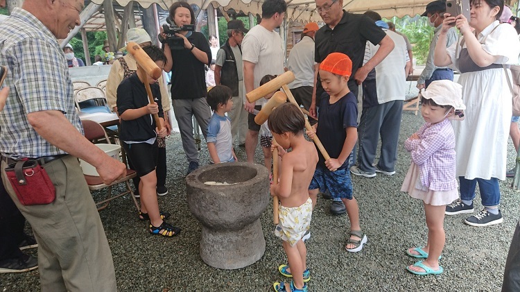 ふるさと体験村夏祭り