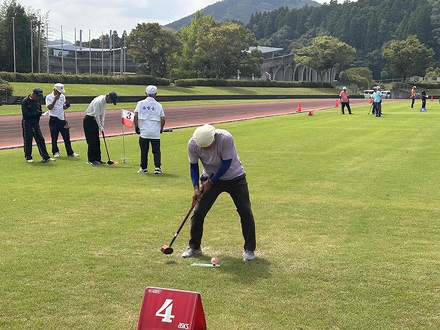 グラウンドゴルフ①