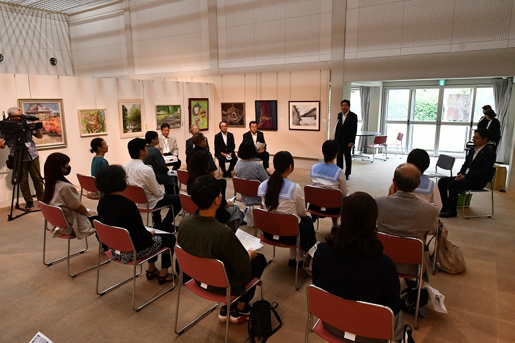 第33回豊後大野市アマチュア美術展表彰式