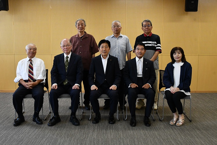 第7期豊後大野市自治推進委員会委嘱状交付式